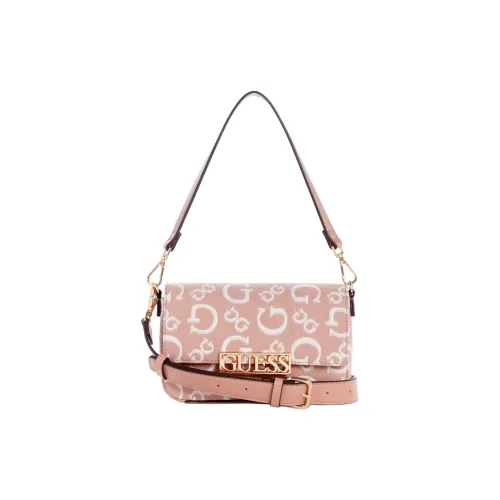 GUESS Холст Портативный Кроссбоди Сумка через плечо Женская Розовая