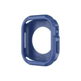 Синий/Часы Углеродное волокно с узором Тройная защита Защитный чехол