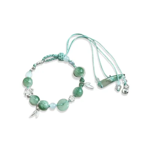 WANLIACC Ткань Blue Lotus Planet Браслет Женские