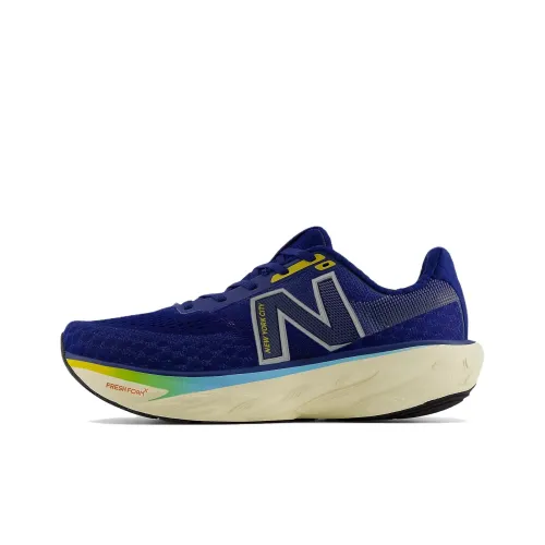 New Balance NB Свежий Foam X 1080 Низкий Топ Беговые кроссовки Мужской Синий