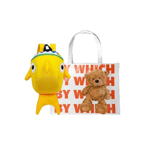 Bywhich Полиэстер Рюкзак Стандартный Унисекс Красный Желтый Синий