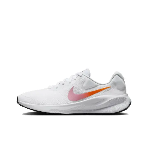 Nike REVOLUTION 7 Low Беговые кроссовки для женщин белые