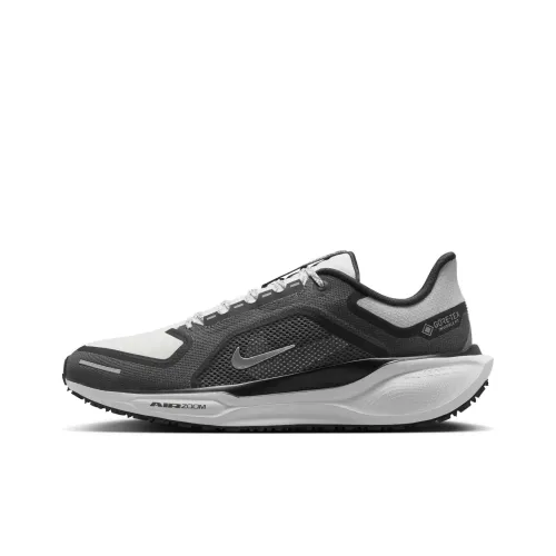 Nike Pegasus 41 Водонепроницаемый и Дышащий Отскок Низкий Топ Беговые Кроссовки Мужские Черно-Белые