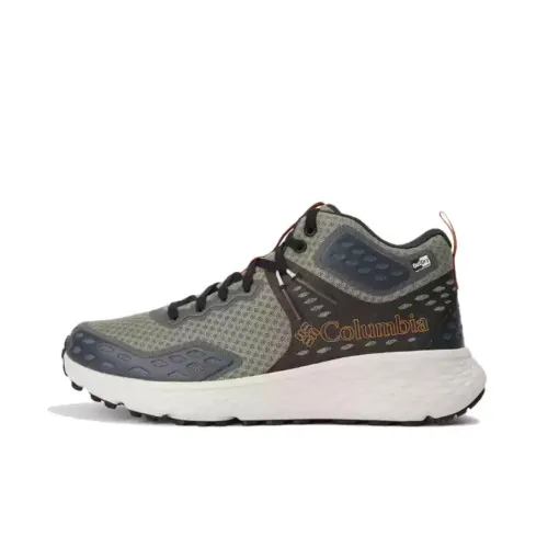 Columbia совместный бренд Konos противоскользящий устойчивый к истиранию MID топ походная обувь мужской зеленый