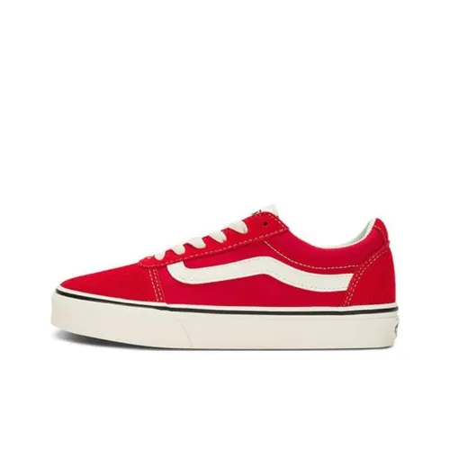 Vans Ward Скейтборд Кроссовки Низкие Красный Женские