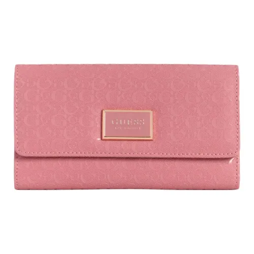 GUESS Кошелек из искусственной кожи женский розовый
