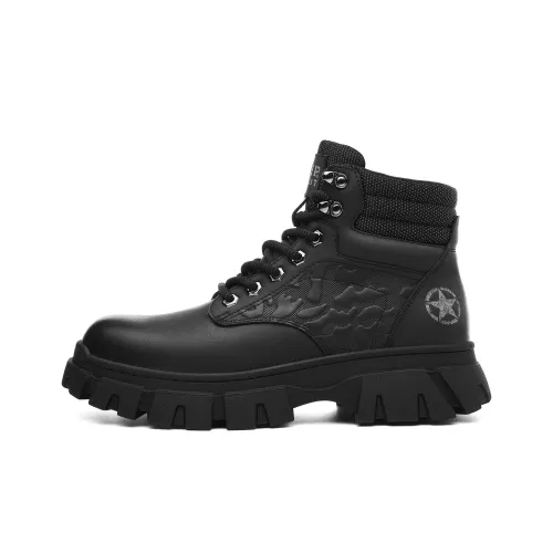 JEEP SPIRIT Короткий Мартин Бот Мужской Графитовый Черный