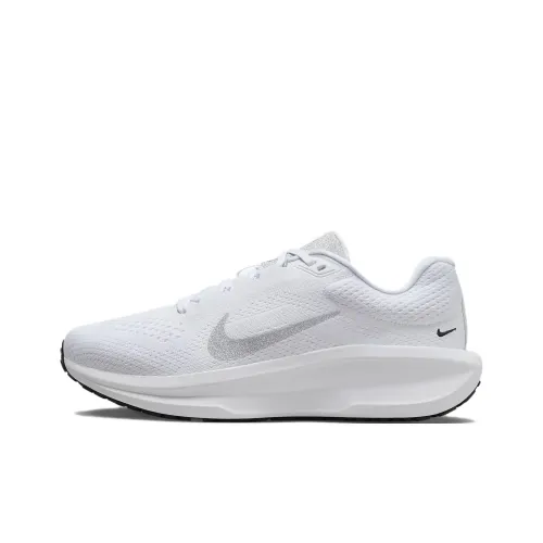 Nike Air Winflo 11 Устойчивый к истиранию Дышащий Низкий Топ Повседневные Тренировочные Беговые кроссовки Женские Белые