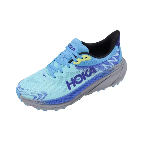 HOKA ONE ONE CHALLENGER 7 Противоскользящий устойчивый к истиранию низкий топ повседневная обувь для бега мужская синяя