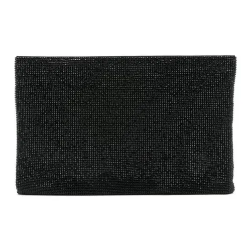 BENEDETTA BRUZZICHES Ткань Клатч Женские Черный