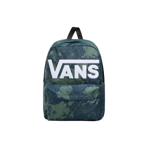 Vans Полиэстер Рюкзак Унисекс Синий Зеленый