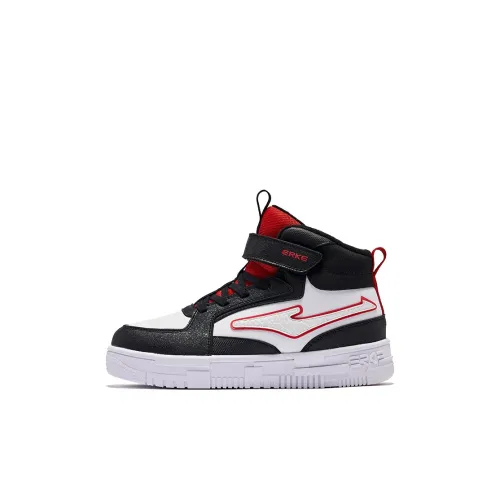 ERKE KIDS Скейтбординг Обувь Лось Белый Черный Малиновый Красный Детский