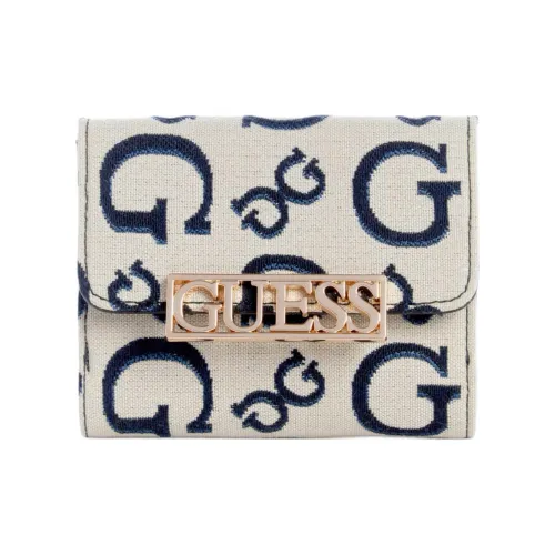 GUESS Кошельки Белый и Синий Женские