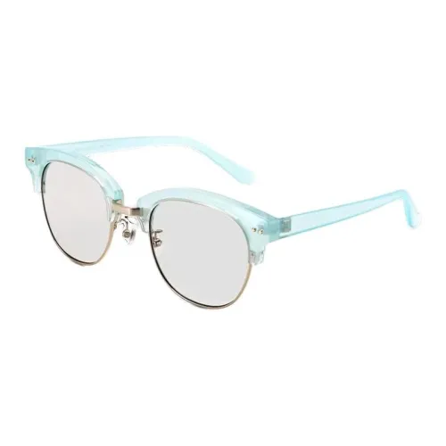 JINS TR90 Нерегулярная форма Солнцезащитные очки Unisex Light Озерно-голубой