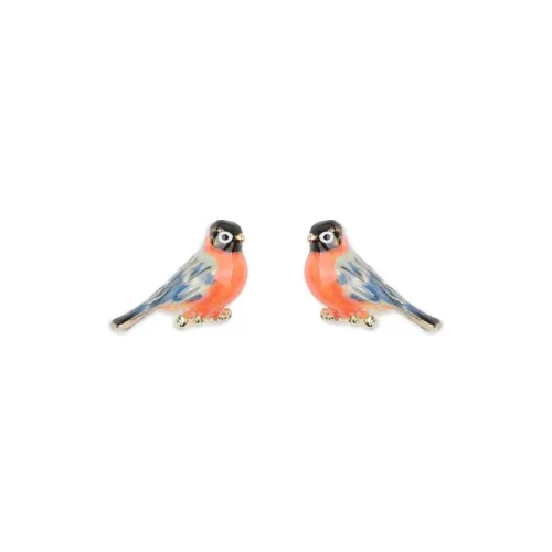 CHARFEN CHIC Серьги-гвоздики из меди и сплава женские