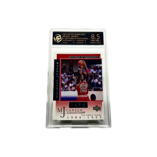 Верхняя колода Michael Jordan баскетбольная карта Playoff BATTLE OF The Gods Последний 1 шт 2 очка Успех Slam Dunk