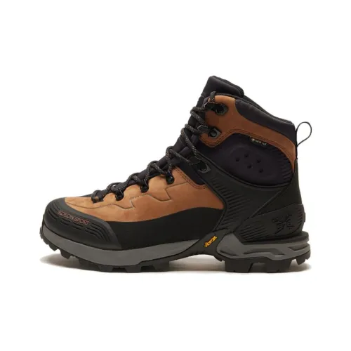 KOLON SPORT MOUNTAIN X Альпинистские и туристические ботинки MID Топ Коричневый Унисекс