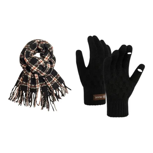 PEAK Акрил Полиамид Полиэстер Трикотаж Перчатки Унисекс