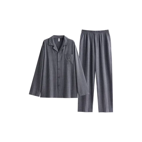 UAVAE Пижамный комплект Мужской Темно-серый