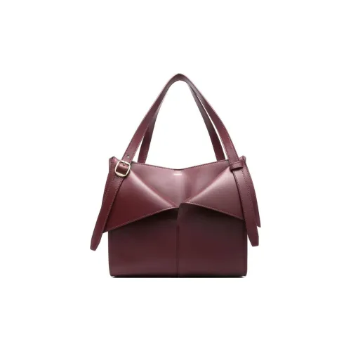 COPERNI Телячья кожа Тоут Сумка Сумка для покупок Сумка среднего размера Женская Бордовый Красный
