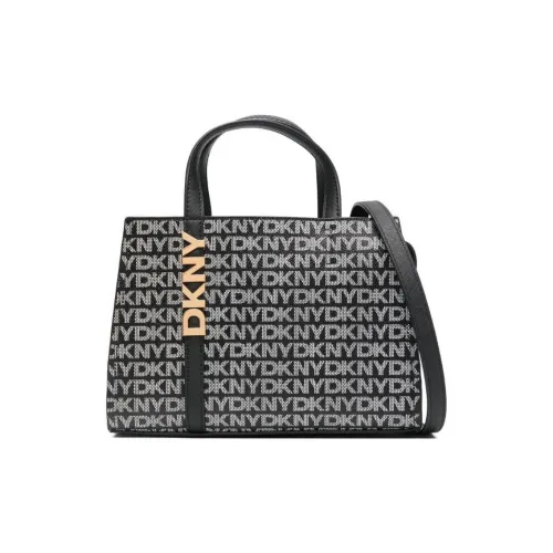 DKNY PVC Тоут Сумка Сумка для покупок Сумка через плечо Сумка Маленькая Женская Черная