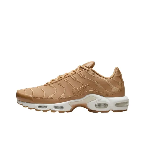 Nike Air Max Plus Abrasion Resistant Низкий Топ Беговые кроссовки Мужские Коричневые
