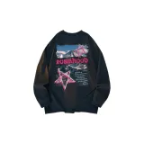 Циан & Розовый с длинными рукавами