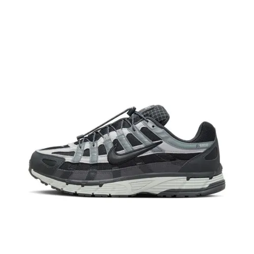Nike P 6000 Беговые кроссовки Низкий топ Черный Серый цвет Мужской