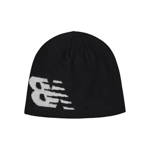 New Balance совместная брендированная шапка-бини унисекс черного цвета