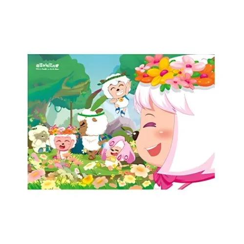 Pleasant Goat and Big Big Wolf Crazy Superpower CAMP Shepherds OF The Village Коллекция Мерч Арт-принты аниме