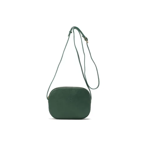 Il Bisonte Сумка через плечо из коровьей кожи женская зеленая