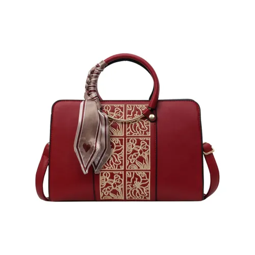 morellybear ПУ (полиуретан) Сумка Стандартная Женская Красная