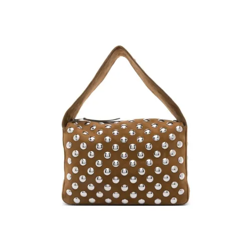 KHAITE Телячья кожа Сумка Женская Карамельный Коричневый