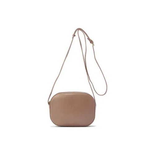 Il Bisonte Сумка через плечо из коровьей кожи женская серая