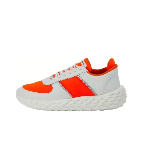 Giuseppe Zanotti GZ Urchin Низкий Топ Повседневная Обувь Мужская Белая