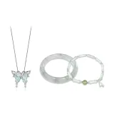 Колье "Любовь" с бабочкой + Комплект одежды + Комплект из трех предметов