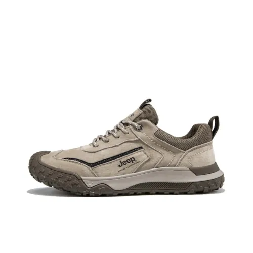JEEP Низкий Топ Альпинистская Обувь Мужская Светлый Хаки
