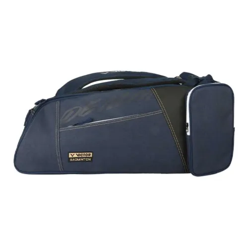 Victor Полиэстер Спортивные сумки Глубокое море Синий и Антрацитовый Черный Унисекс