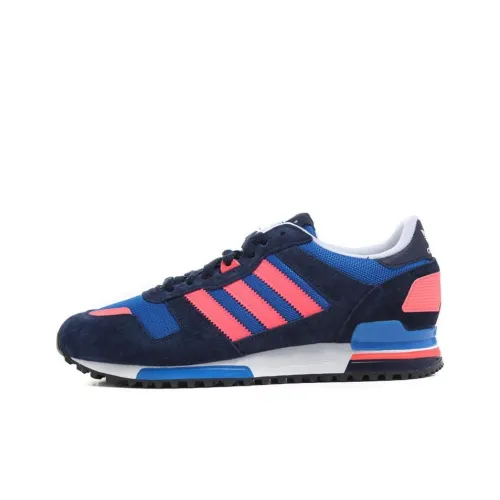 Adidas Originals ZX 700 Slip-resistant Abrasion-resistant Low Top Casual Shoes Unisex Black Pink