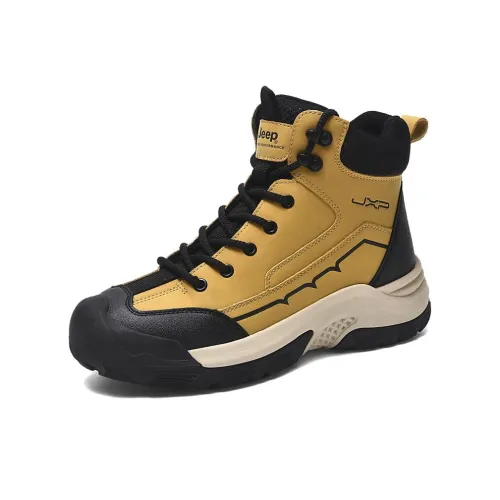 JEEP Короткий Мартин Boot Мужской Земляной Желтый