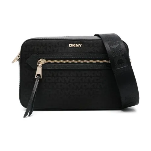 DKNY Телячья кожа Сумка через плечо Женская Черная