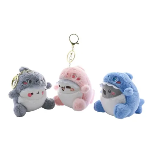 Восемь Тон Слон Милый Акула Emoji Кукла Плюшевая Подвеска 8 см Высота