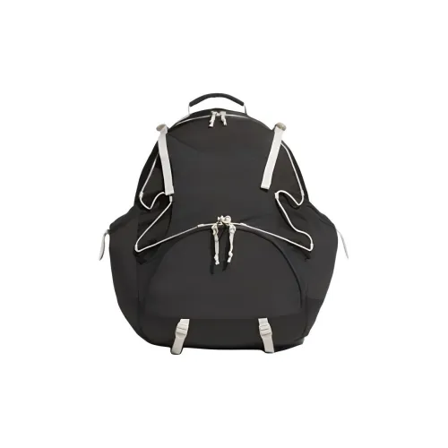 Adidas Переработанный полиамидный рюкзак среднего размера унисекс угольно-черного цвета