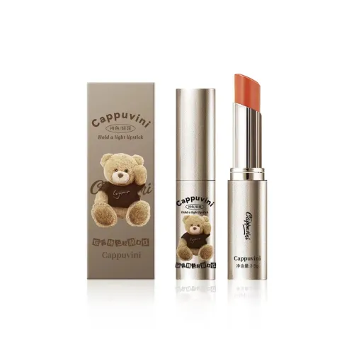 Cappuvini Медведь Твердый ГЛосс для губ глянцевый Легко смешиваемый глянцевый ЛИП Цвет лица 3,5г