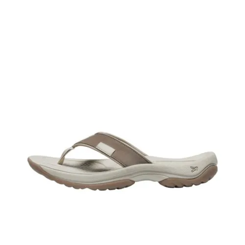 KEEN FLIP TG Устойчивый к истиранию Быстросохнущий Шлепанцы Женские Коричневый