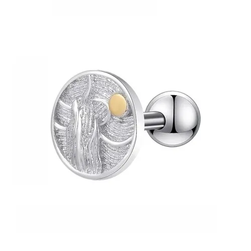 Mr. Shang Медный сплав Серьги-гвоздики Мужской