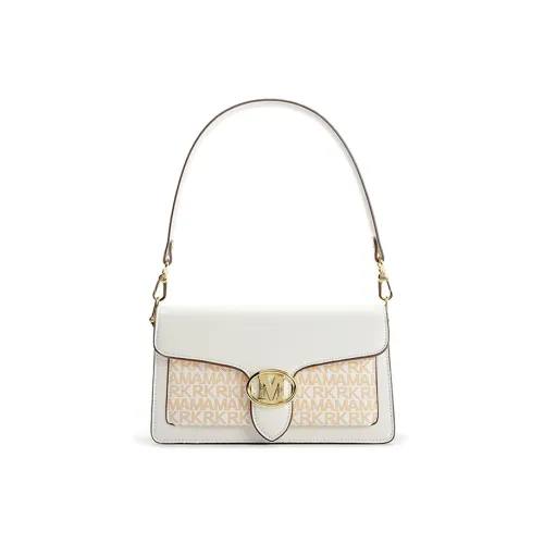 FAIRWHALE ПВХ Маленькая квадратная сумка сумка подмышечная сумка на плечо стандартная женская ванильный белый желудево-коричневый