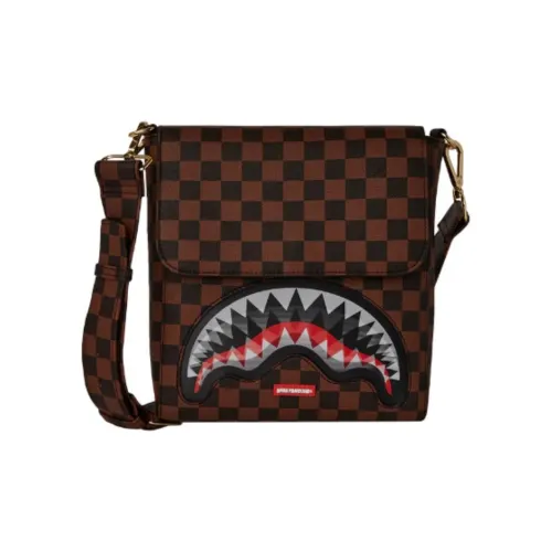 SPRAYGROUND Сумка через плечо из искусственной кожи унисекс коричневый