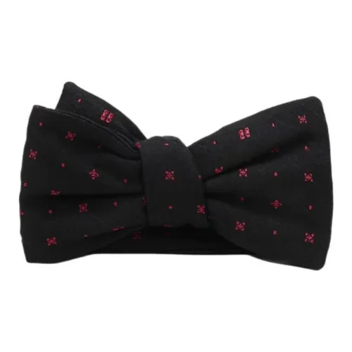 GIVENCHY Шерсть Шелк Галстуки Мужской Черный Красный