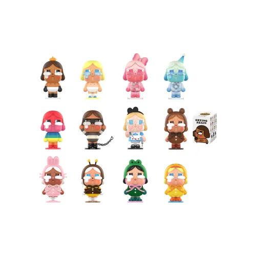 POP MART CRYBABY Tear Factory Слепые коробки Один Mystery Коробка Целая коробка 12 шт